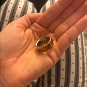 OURA ring rose gold size 8